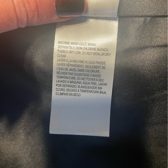 Lucky Brand Faux Fur Olive Green and Black Plaid Shacket Jacket Coat size S - Picture 8 of 8